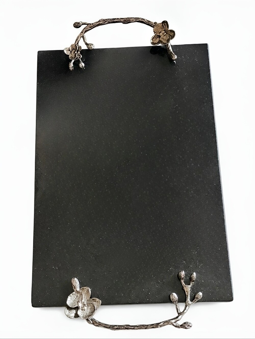 MICHAEL ARAM | Black Orchid Granite Cheese Board Serving Tray